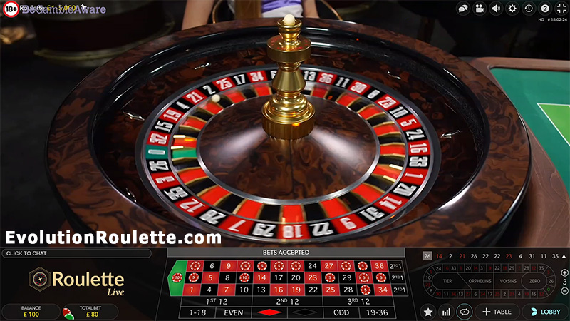 1 Live Dealer Online Roulette