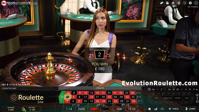 2 Live Dealer Online Roulette